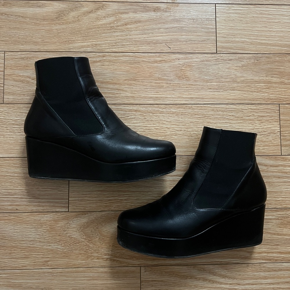 Castaner Wedge Ankle Boots
